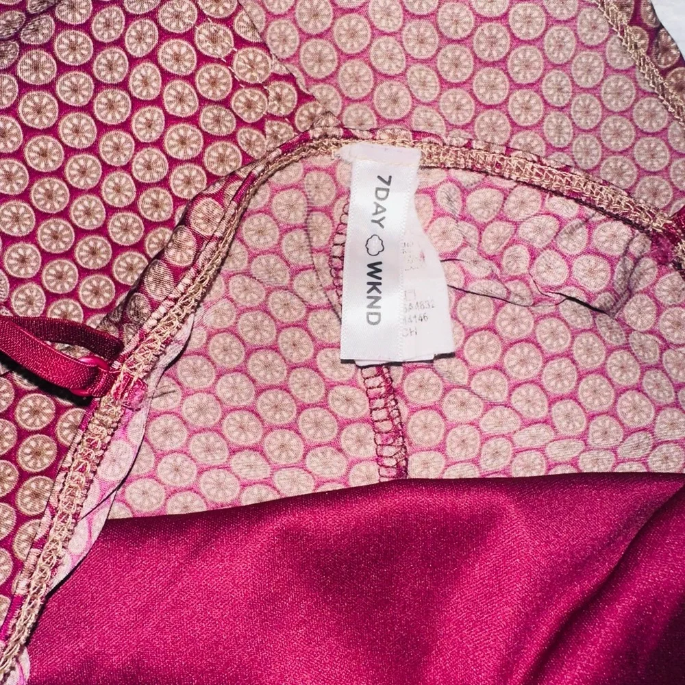 Chic Asymmetrical Pink Dress - Picture 4 of 6